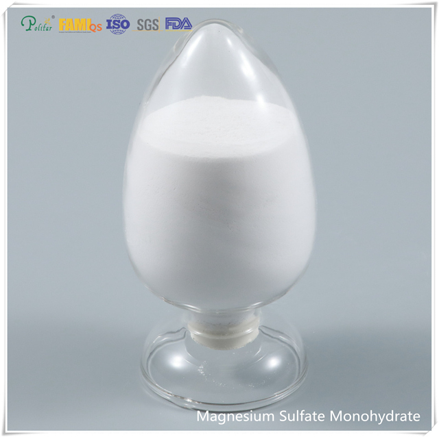 Polvere monoidrato di solfato di magnesio sfuso per uso alimentare