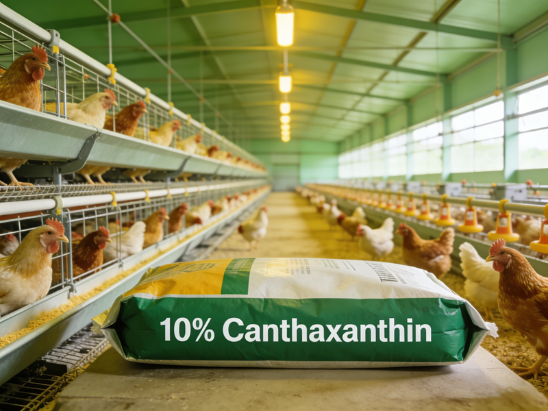 Additivo per mangimi cantaxantina