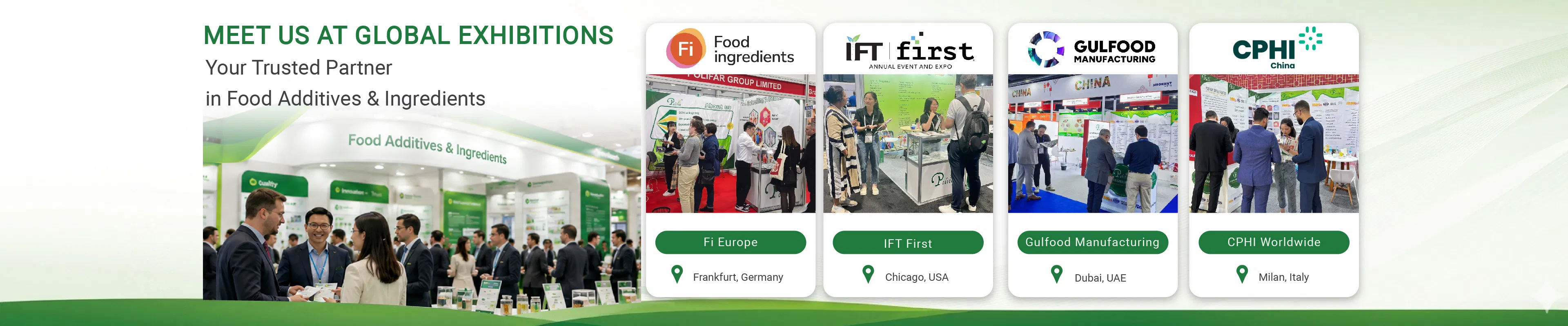 Fiera degli additivi alimentari