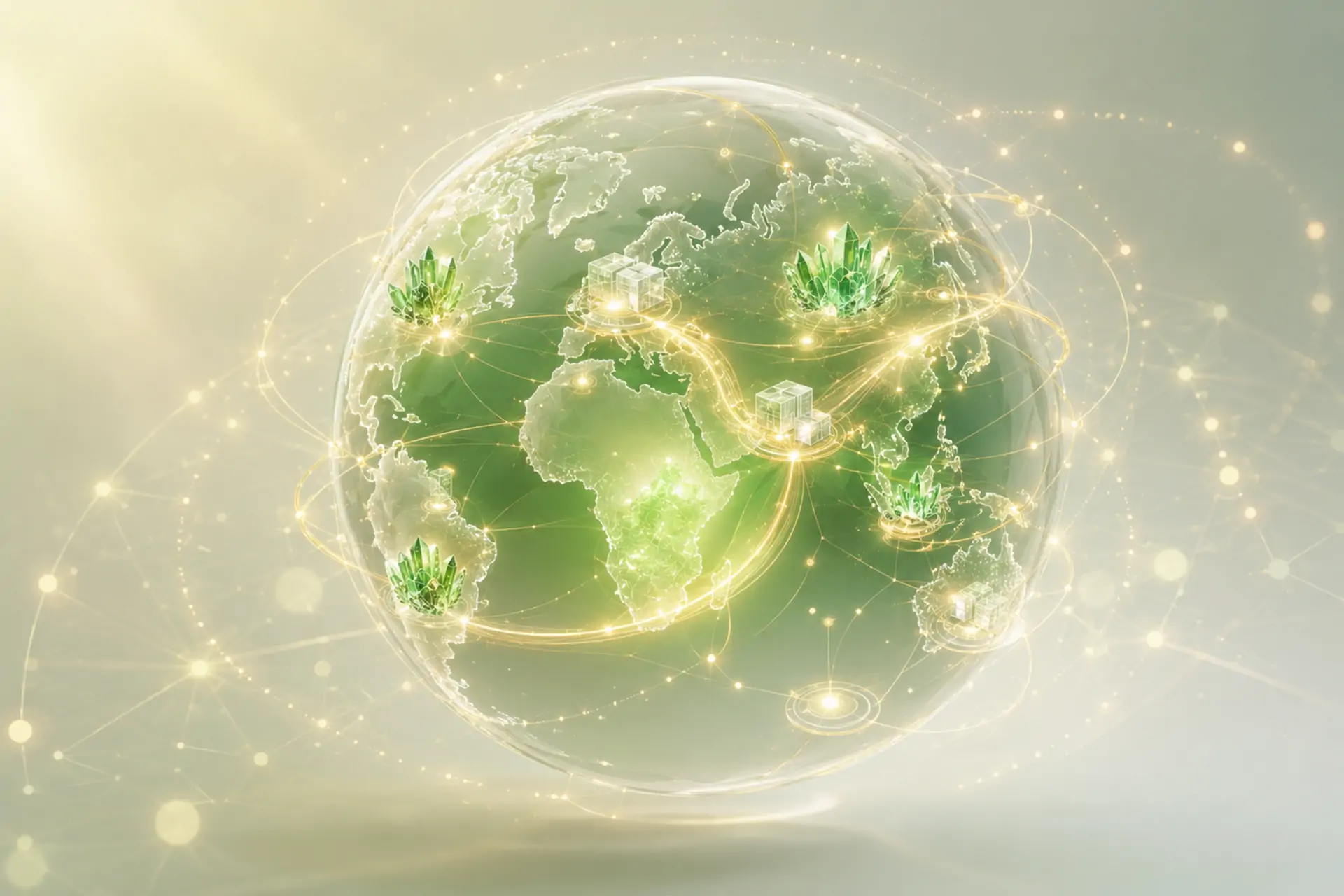 Rete globale della catena di fornitura Polifar